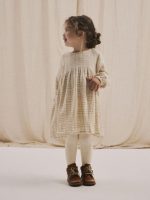 Lil' Atelier - Nmfkaley Ls Loose Dress Lil - Lemon Icing