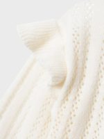 Lil' Atelier - Nmfnina Kam Ls Knit Lil - Coconut Milk