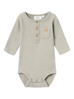 Lil' Atelier - Nbmthoro Kym Ls Slim Body Lil - Laurel Oak