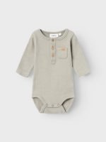 Lil' Atelier - Nbmthoro Kym Ls Slim Body Lil - Laurel Oak