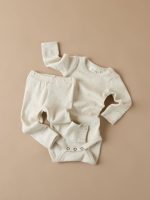 Lil' Atelier - Nbfgago Kos Ls Slim Body Lil - Birch