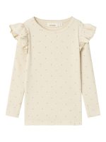 Lil' Atelier - Nmfgago Kuo Ls Slim Top Lil - Birch