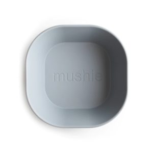 Mushie - Square Dinnerware Bowl - 2 Stuks - Cloud