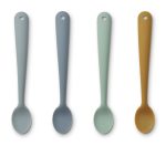 Liewood - Siv Feeding Spoon 4-pack - Blue Multi Mix