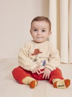 Bobo Choses - Baby Magic Flute Sweatshirt - White