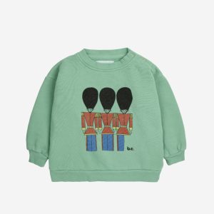 Bobo Choses - Baby Little Tin Soldiers Sweatshirt - Green