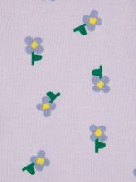 Bobo Choses - Baby Pansy Flower All Over Leggings - Lavender