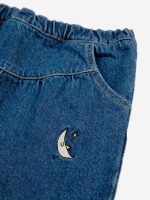 Bobo Choses - Baby Beneath The Moon Denim Baggy Pants - Navy Blue