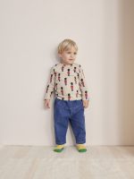 Bobo Choses - Baby Beneath The Moon Denim Baggy Pants - Navy Blue