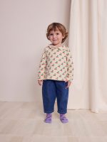 Bobo Choses - Baby Beneath The Moon Denim Baggy Pants - Navy Blue