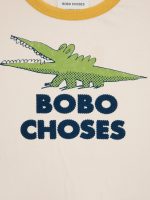 Bobo Choses - Talking Crocodile T-Shirt - White