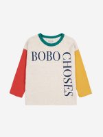 Bobo Choses - Bobo Choses Square Color Block T-Shirt - Multicolor