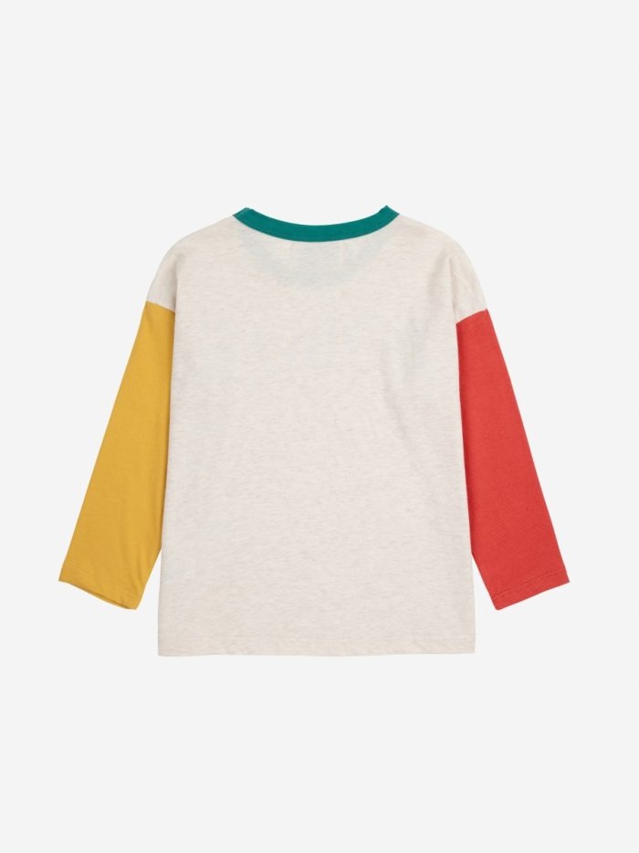 Bobo Choses - Bobo Choses Square Color Block T-Shirt - Multicolor