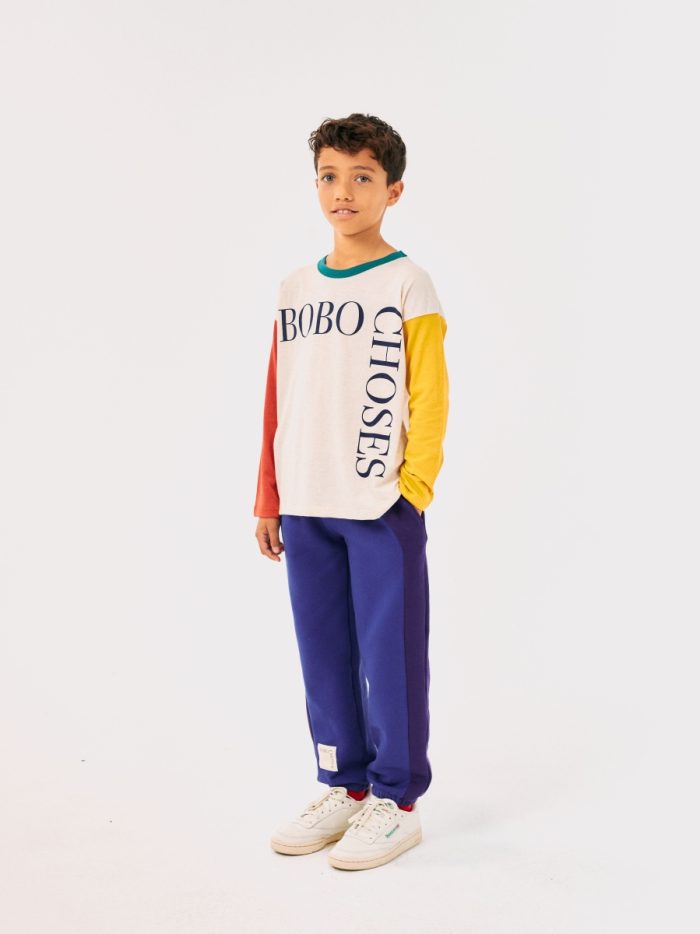 Bobo Choses - Bobo Choses Square Color Block T-Shirt - Multicolor