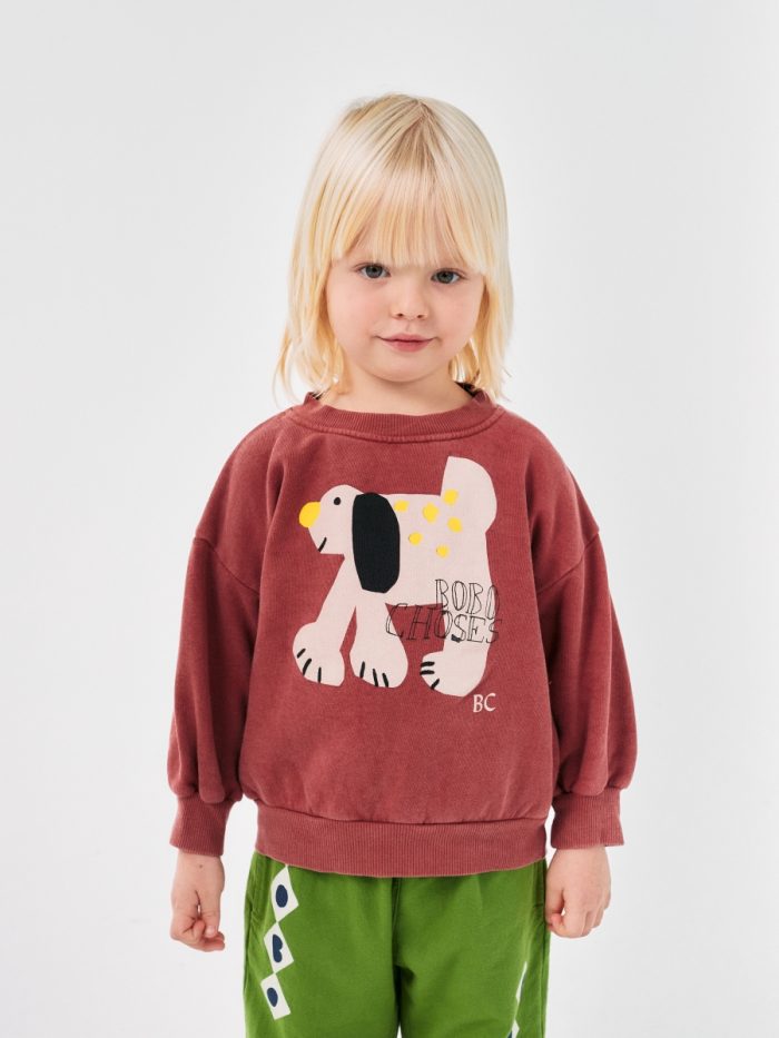 Bobo Choses - Fairy Dog Sweatshirt - Dark Brown