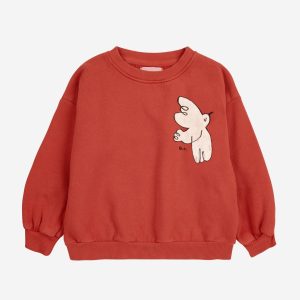 Bobo Choses - Freedom Bird Sweatshirt - Red