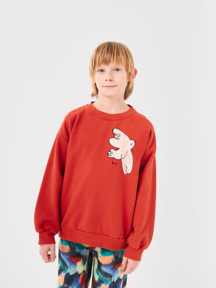 Bobo Choses - Freedom Bird Sweatshirt - Red