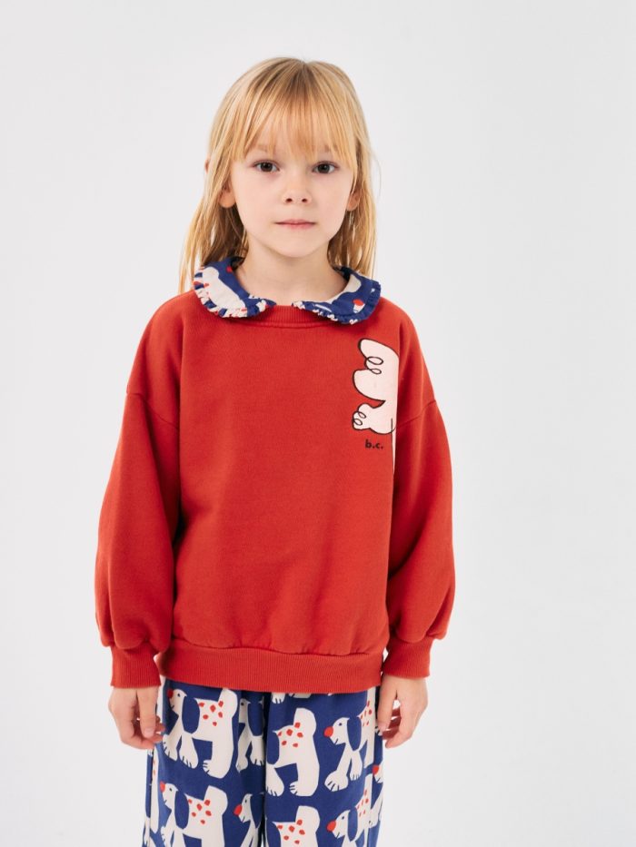 Bobo Choses - Freedom Bird Sweatshirt - Red