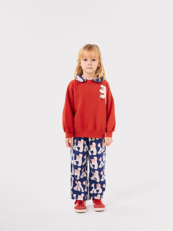 Bobo Choses - Freedom Bird Sweatshirt - Red