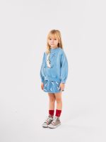 Bobo Choses - Beneath The Moon Sweatshirt - Light Blue