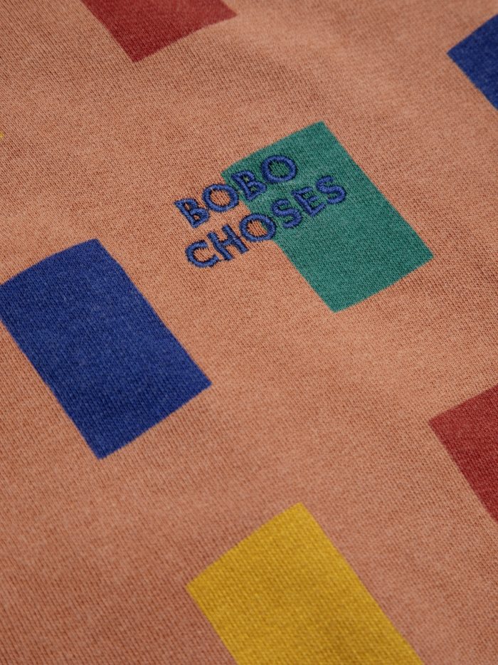 Bobo Choses - Color Game All Over Sweatshirt - Brown