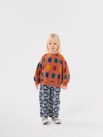 Bobo Choses - Color Game All Over Sweatshirt - Brown