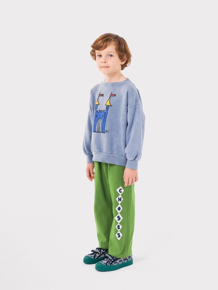 Bobo Choses - Bobo Choses Diamonds Straight Pants - Olive