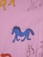 Bobo Choses - Wonder Horse All Over Woven Dress - Pink