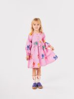 Bobo Choses - Wonder Horse All Over Woven Dress - Pink