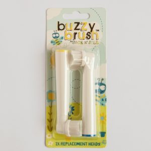 Jack 'N Jill - Replacement 2 Pack Brushes Buzzy Brush