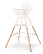 Childhome - Evolu Extra Set Lange Poten + Voetsteun - Hout - Naturel Wit