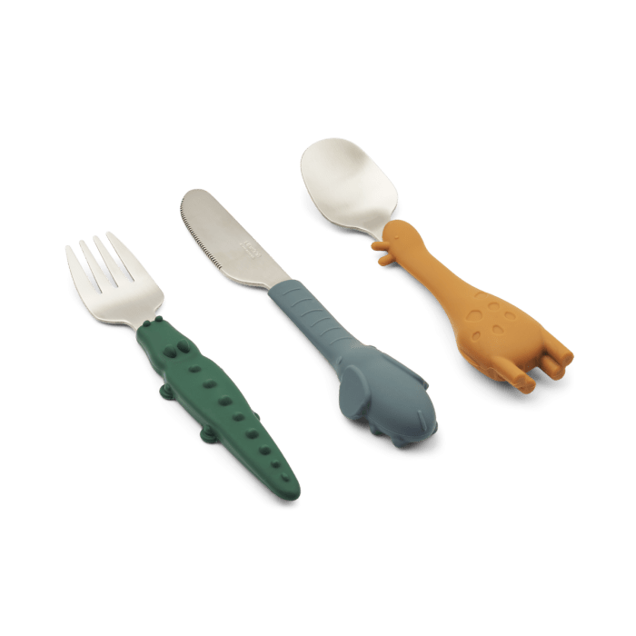 Liewood - Tove All Together Cutlery Set - Golden caramel mix