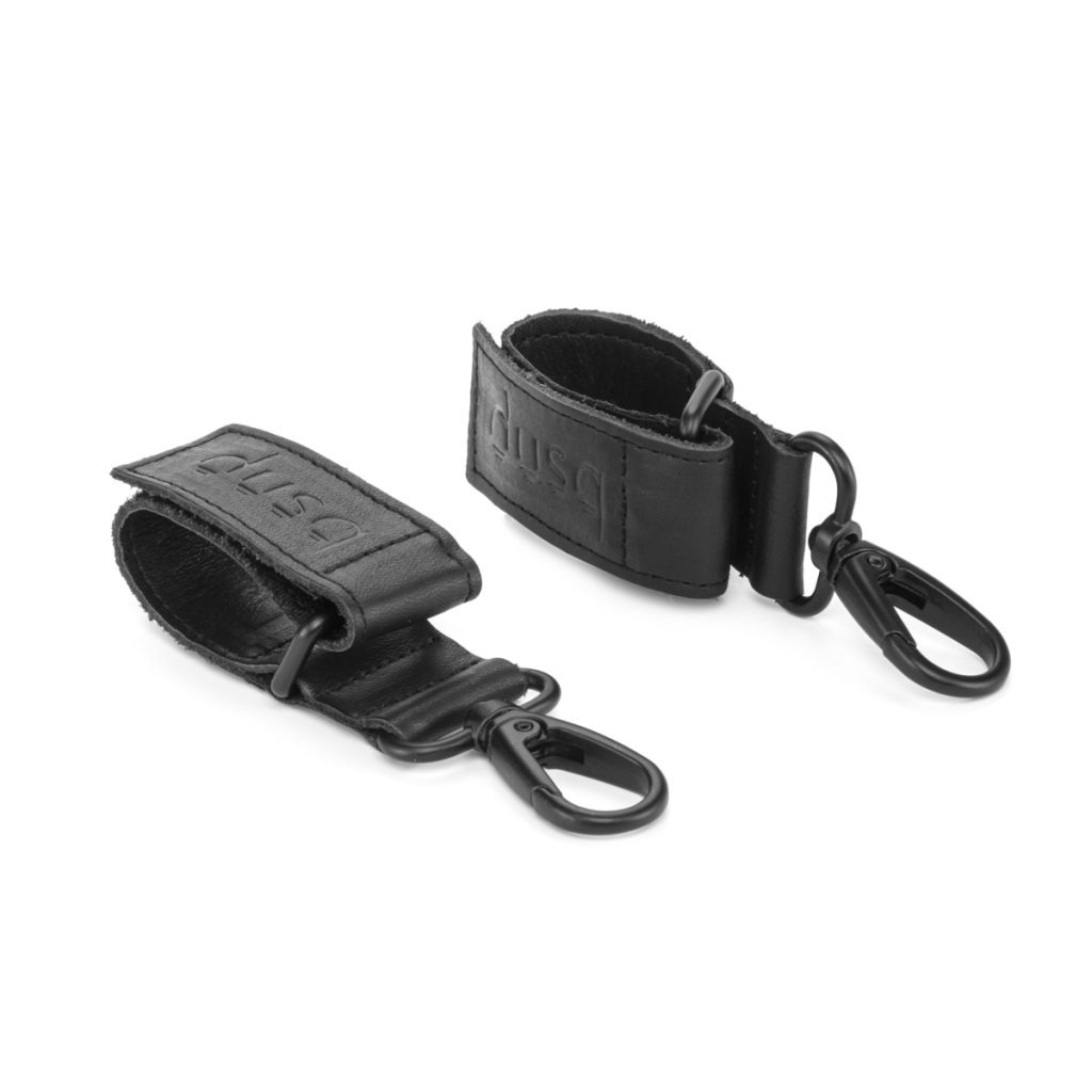 Dusq - DQ straps 2 pieces - Leather - Night Black