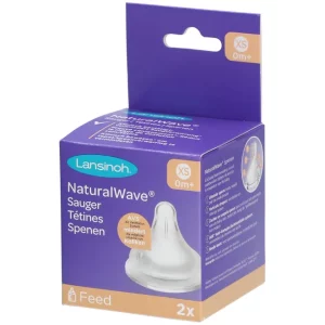 Lansinoh - NaturalWave - Speentjes - XSmall - 2 Stuks