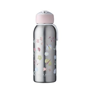 Mepal - Isoleerfles Flip-Up Campus 350ML - Flowers & Butterflies