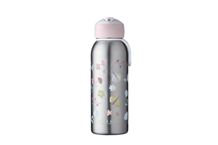 Mepal - Isoleerfles Flip-Up Campus 350ML - Flowers & Butterflies