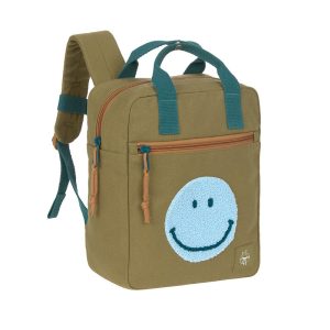 Lassig - Little One & Me Square Backpack Small GOTS - Olive