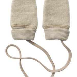 Name it - Nbfwmino Wool Bru Mittens Wo/Thumb - Pure Cashmere - One Size