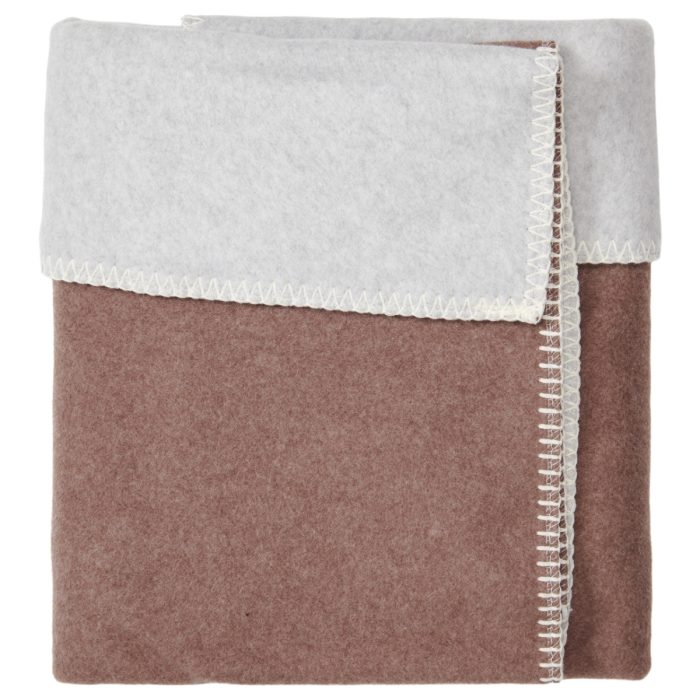 Koeka - Wiegdeken Reversible Denver - Soft Wood/Soft Grey