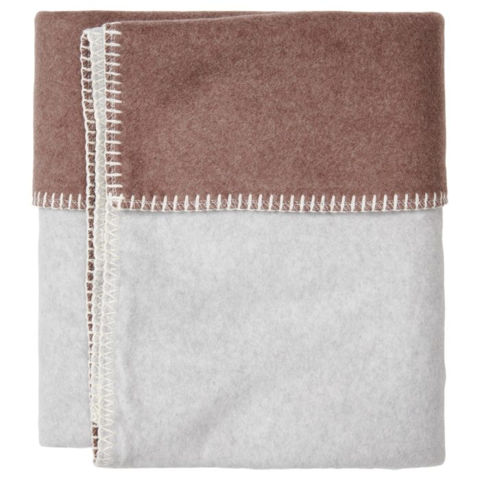 Koeka - Wiegdeken Reversible Denver - Soft Wood/Soft Grey