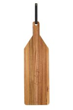 Zusss - Houten Serveerplank Lievelings - 18x60cm - Naturel