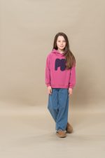 Petit Blush - Hooded Sweater PB - Red Violet