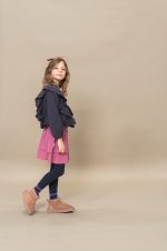 Petit Blush - Ruffled Blouse - Night Blue