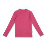 Petit Blush - Rib Turtle Neck - Red Violet