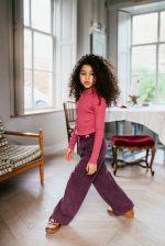 Petit Blush - Rib Turtle Neck - Red Violet