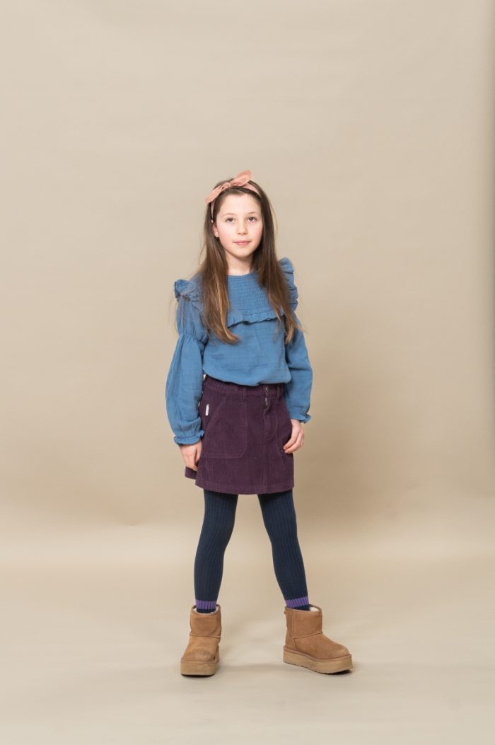 Petit Blush - Cargo Skirt - Plum Perfect