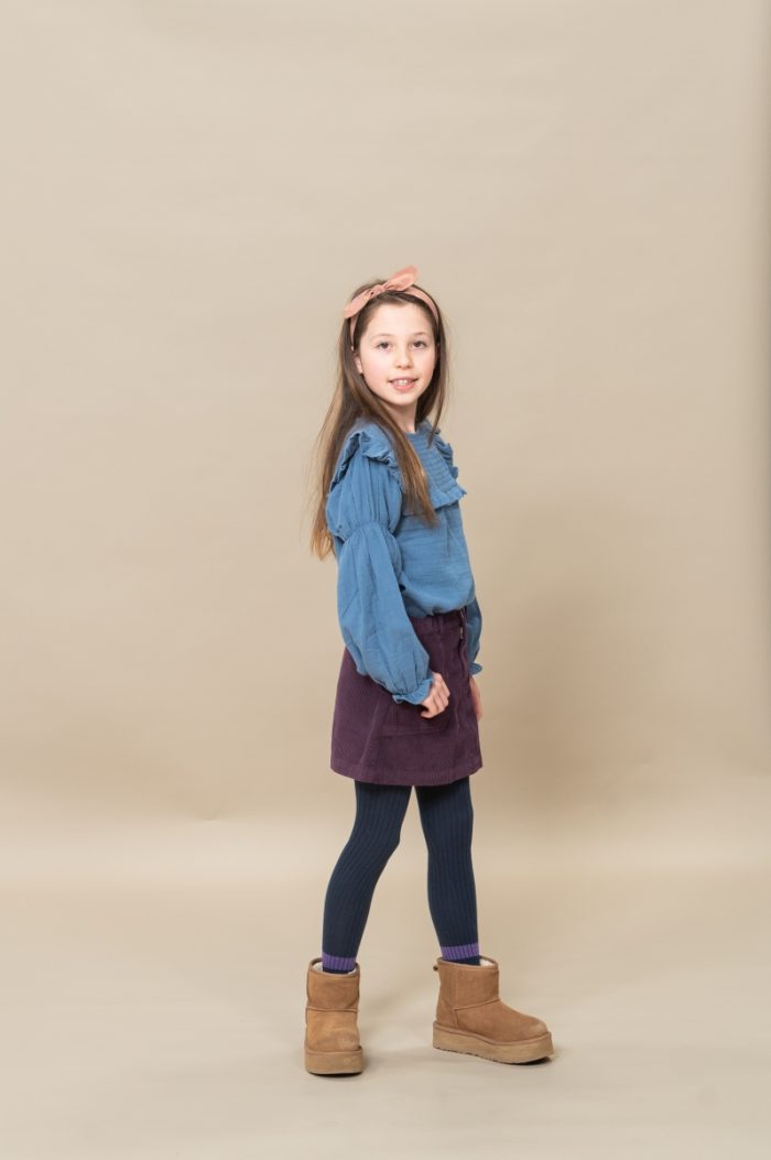 Petit Blush - Cargo Skirt - Plum Perfect