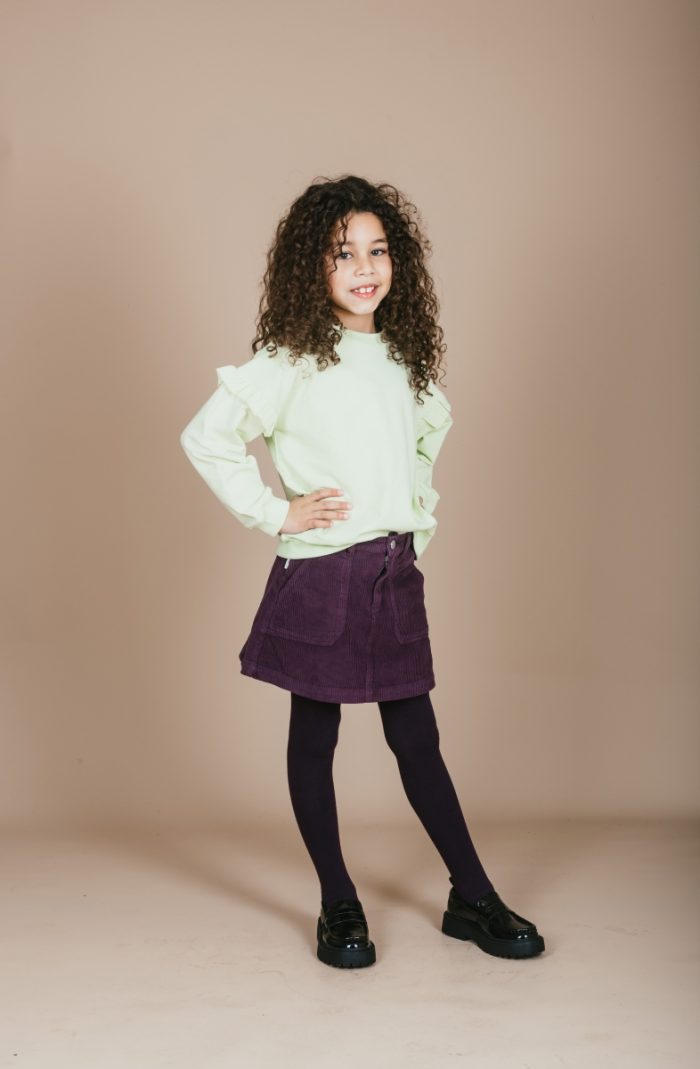 Petit Blush - Cargo Skirt - Plum Perfect