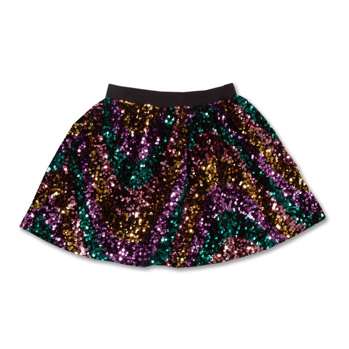 Petit Blush - Sequin Skirt - Multi Color