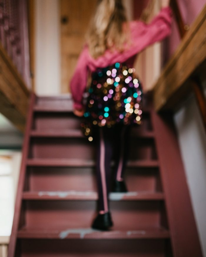 Petit Blush - Sequin Skirt - Multi Color